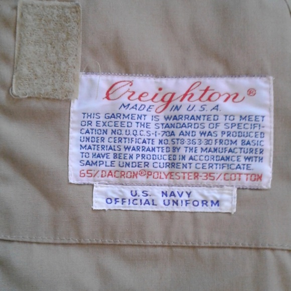 70s Vintage US Navy Windbreaker Jacket - Picture 4 of 6